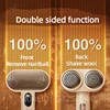 New Portable Electric Lint Remover Double Headed Fuzz Pellet Remover Machine Wireless Sweater Shaver Removes Clothes Shaver 5