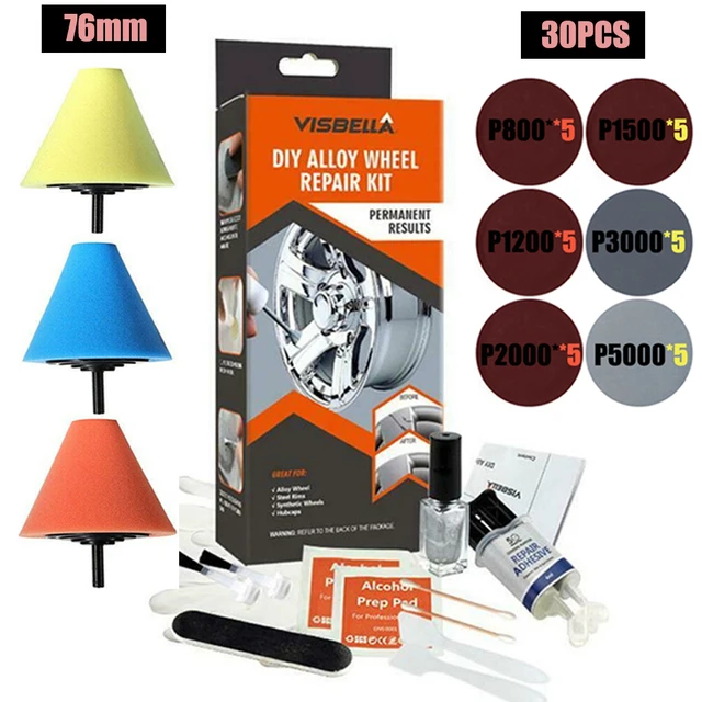 Car Wheel Repair Kits Fast Repair General Silver Paint Fix for Car DIY