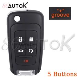 Premium Car Remote Key Shell Cover - Sleek Protective Case for Enhanced Durability and Style (For C - hevrol - et 5bts)