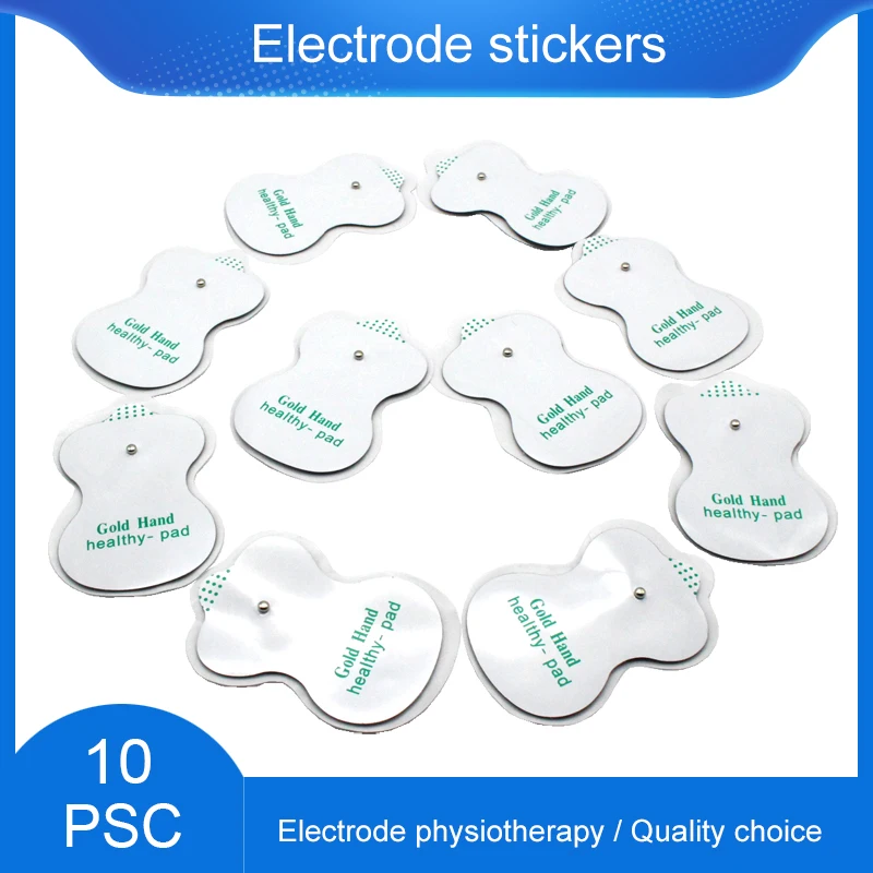 Electrode Pads 10pcs Self Adhesive Tens Pulse Electrode Pads Sticker For Digital Acupuncture