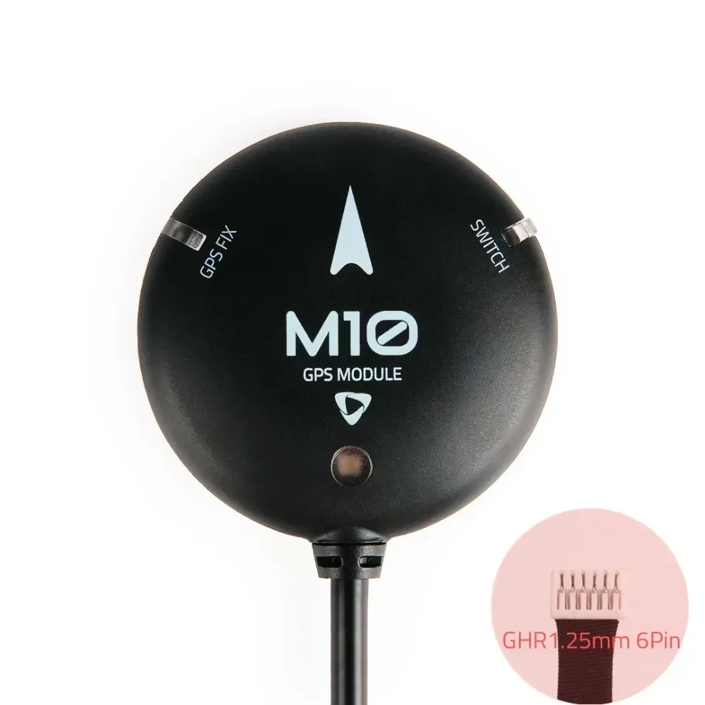 Holybro M10 GPS Module With Compass LED Indicator There Are 3 Different Connectors Options for Different Purpose RC FPV Drone thumbnail 3