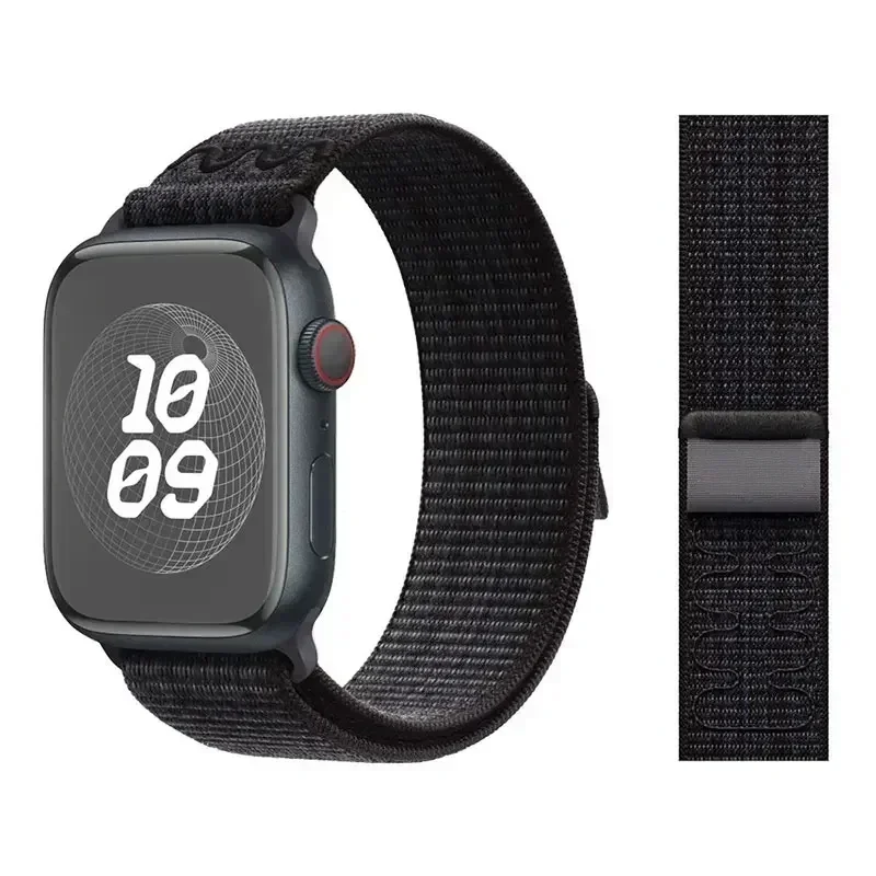 Nylon Sport Loop Strap for Apple Watch - Breathable and Comfortable iWatch Bracelet