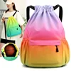 Basketball Bag Bundle Pocket Draw Rope Bag Men's and Women's Travel Sports Shoulders LOGO Fitness Bag Training Backpack Bag 1