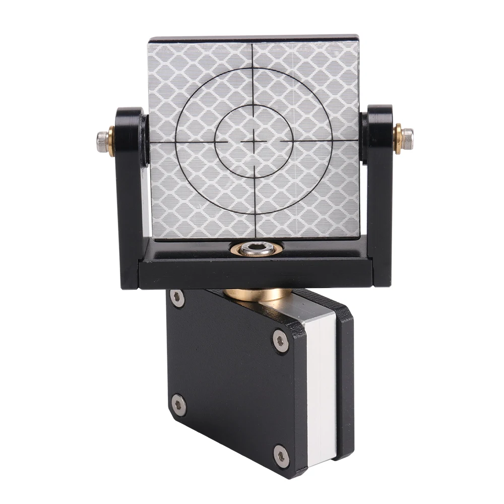 MP108 Magnetic Rotary Reflective Target With Reflective Adhesive Sheet 50 X 50mm