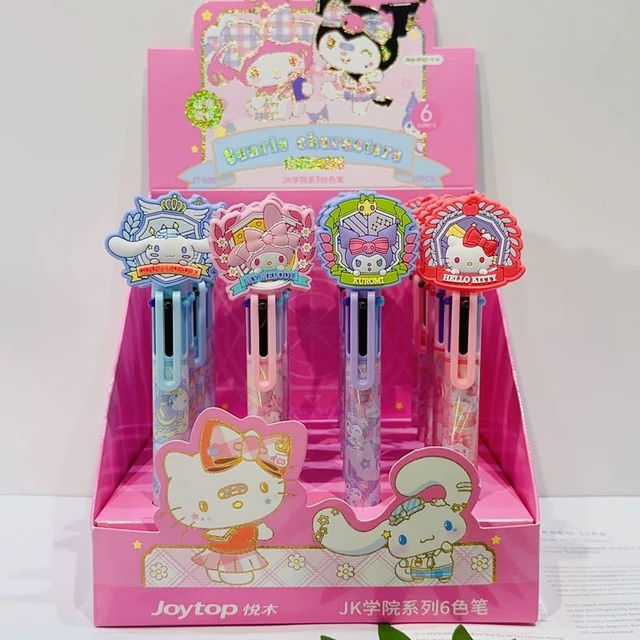 Hello Kitty Figure 6-Color Ballpoint Pen