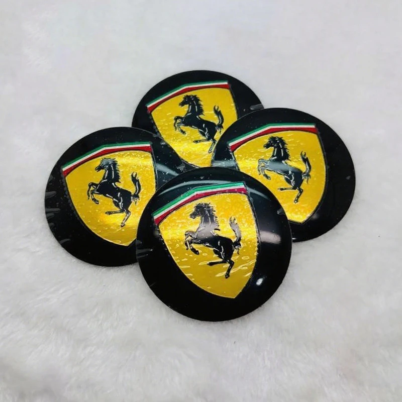 Ferrari wielnaaf center cap stickers details