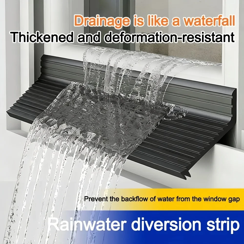 Weatherproof Self-Adhesive Door and Window Rain Deflector Strip