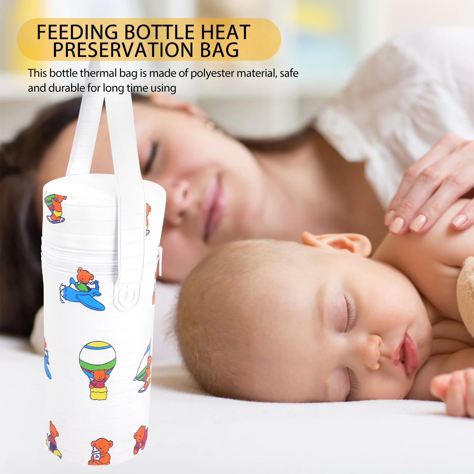 Heater Travel Portable Breast Milk Warmer Insulated Baby Bottle Bags Pvc The Go 5