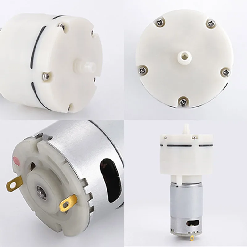 1Pc DC12V 마이크로 진공 펌프 음소거 공기 펌프 음압 10W 장치 물고기 탱크 폭기 펌프 저소음 의료 기기 공기 펌프