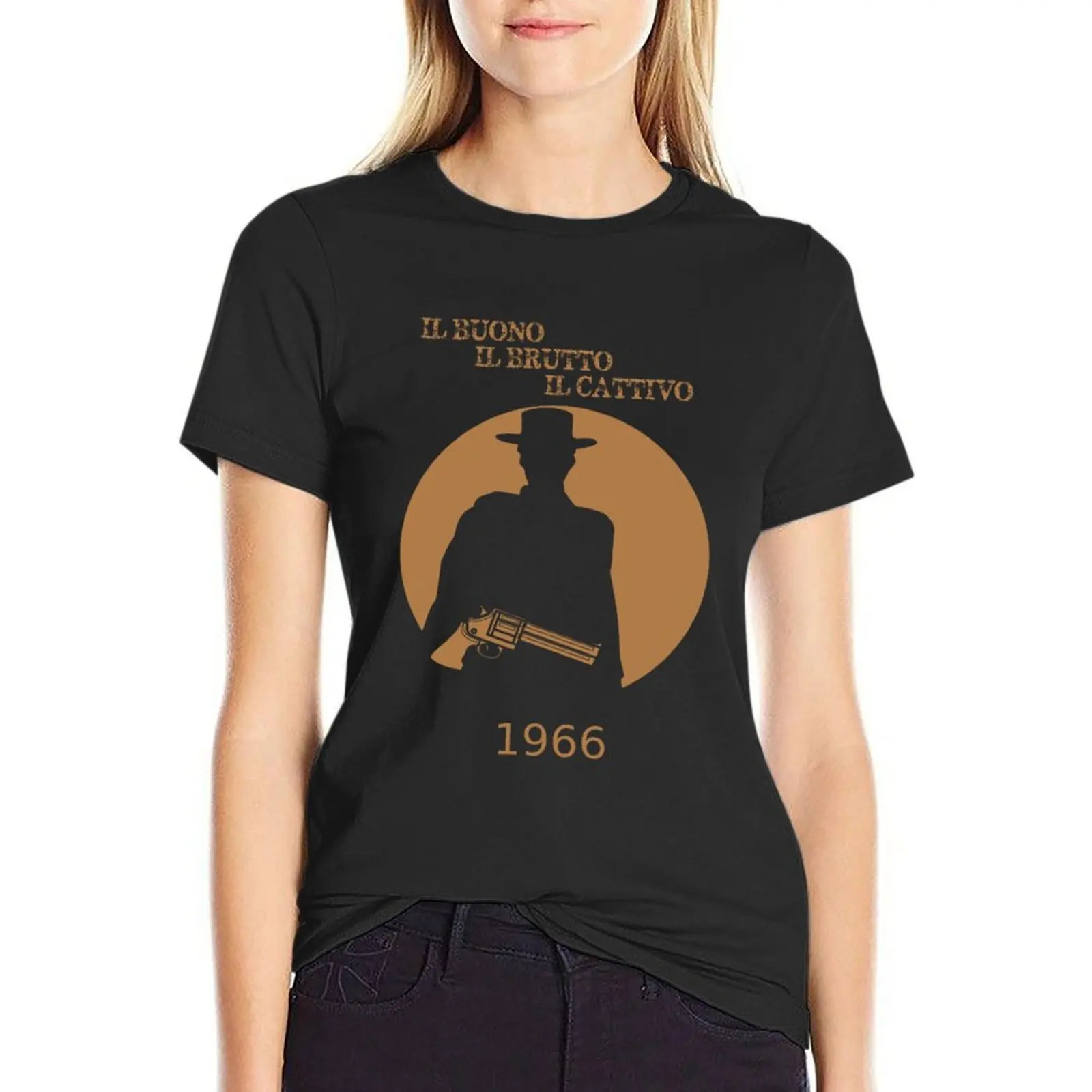 

The Good The Bad And The Ugly 1966 T-shirt shirts graphic tees summer top plus size tops cute t-shirts for Women