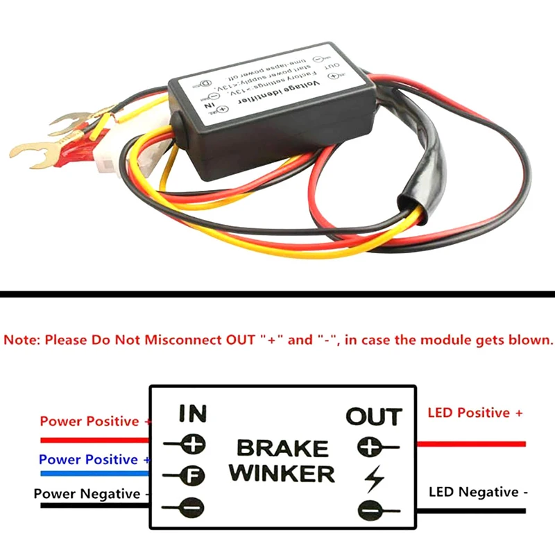 Auto Car LED Daytime Running Lights Relay Dimmer Switch ON/OFF 12-18V LED DRL Controller 