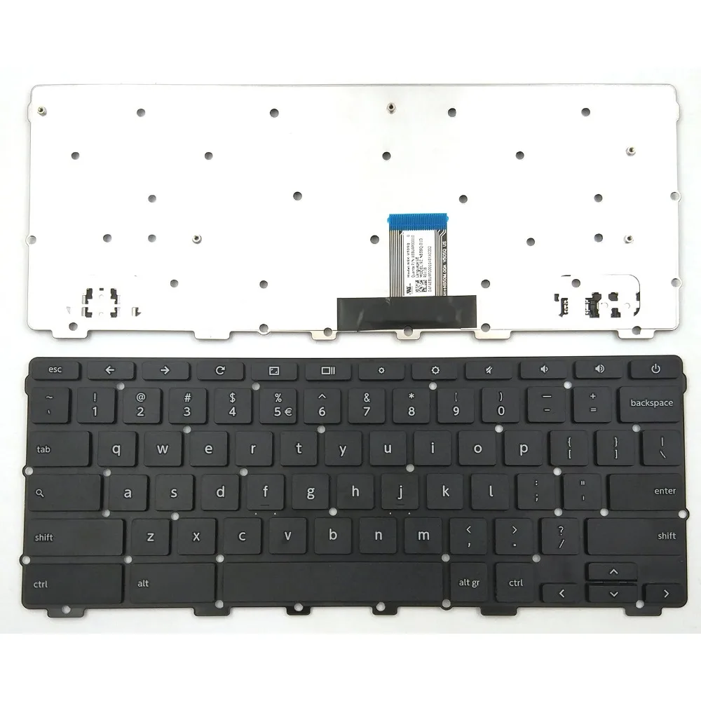 

Новинка для Toshiba Chromebook C35-A C35-B C35-C C30-A ноутбук с английской матовой клавиатурой США черный