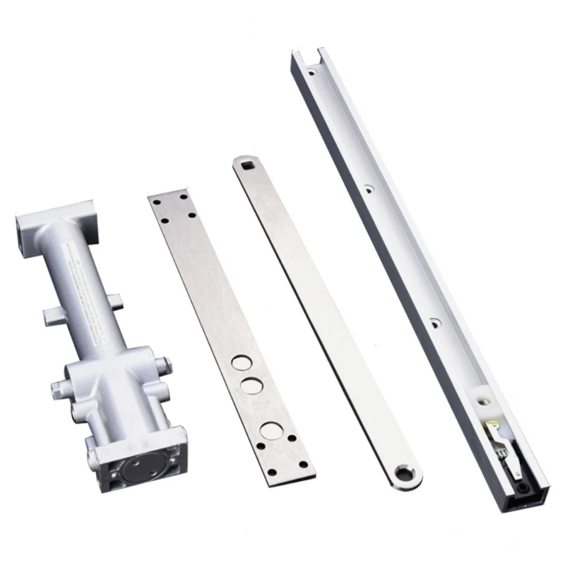Multipurpose Secure and Quiet Hydraulic Door Closers Invisible Fitting, Adjustable Designs for Residential Use