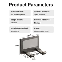 เครื่องเป่าผมติดผนังผู้ถือผมStraightenerเครื่องเป่าผมขาตั้งห้องน้ําOrganizerชั้นวางห้องน้ําชั้นวางของ 6