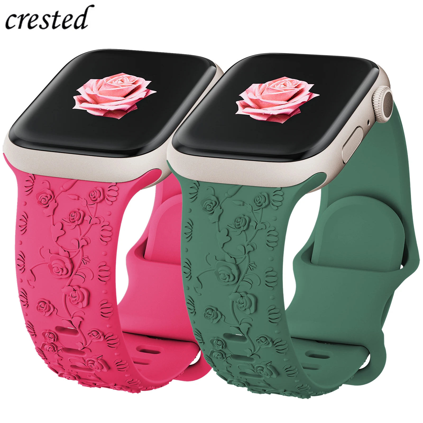 สายโรสสำหรับ Apple Watch ขนาด 40-49 มม. ทุกรุ่น