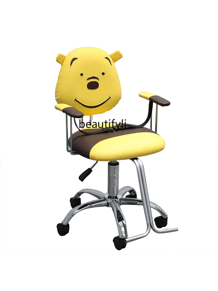 

Barber Shop Chair Fashion Hairdressing Chair for Hair Salon Hair Cutting Lifting High-Grade Hot Dyeing Seat Chair