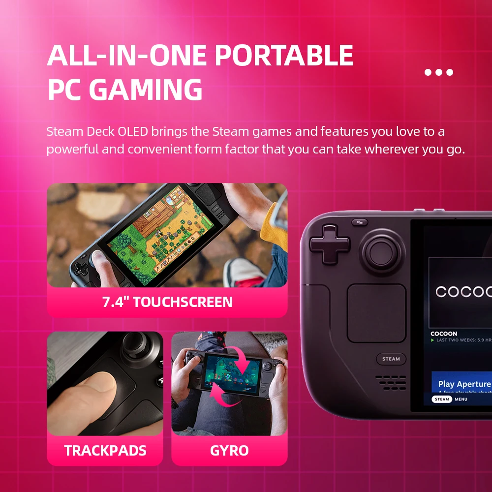 美品✨Steam Deck OLED 512GB美品 【公式通販】