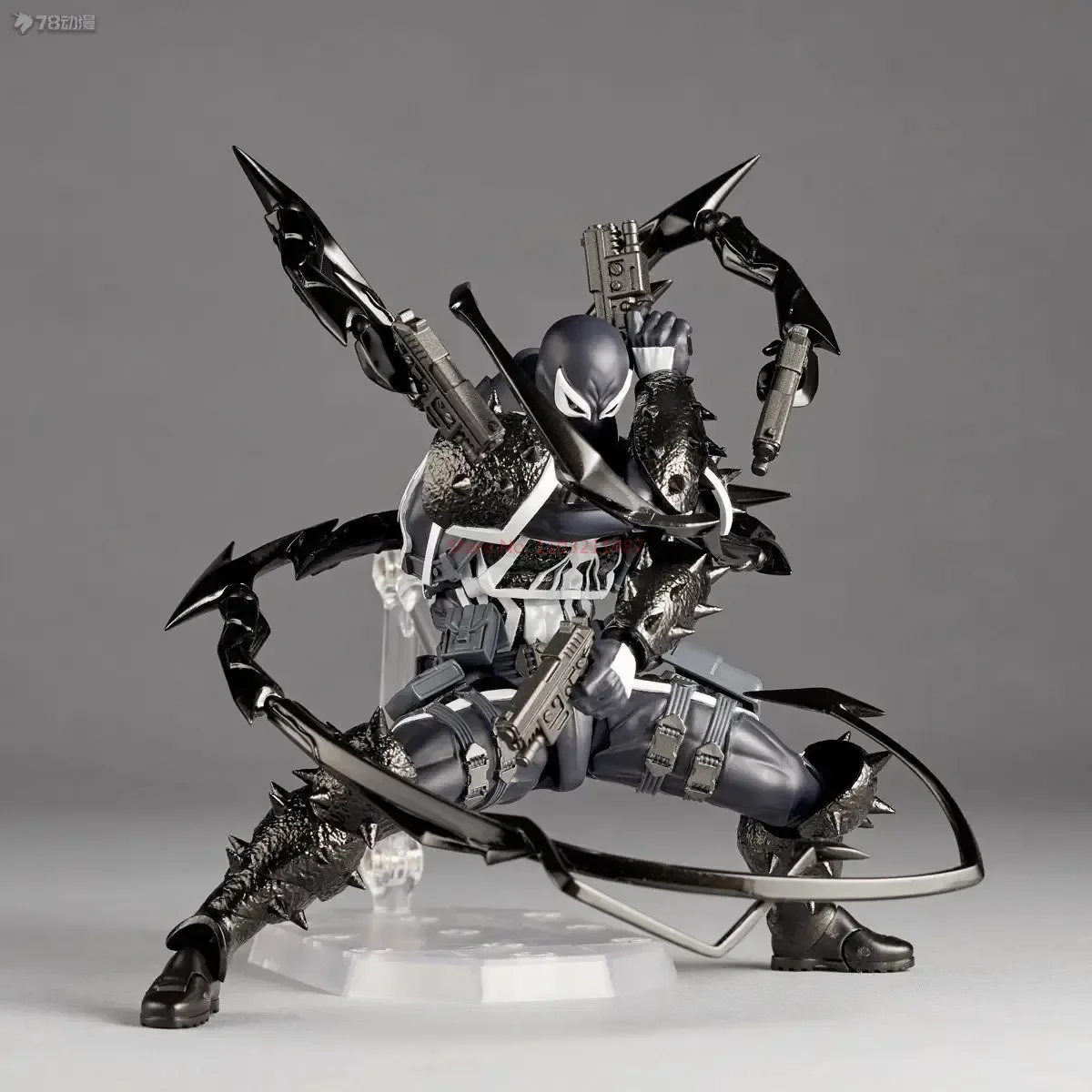 thumbnail image 1 of Nueva versión Ct Figura de acción del agente Venom Figura de Kaiyodo Marvel Pvc Colección móvil Eugene Thompson Ko Modelo Juguete Gfit, 1 of 4