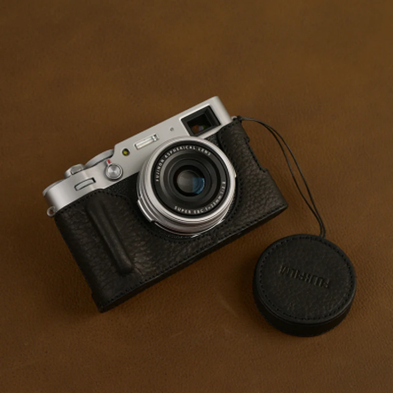 

Крышка из натуральной воловьей кожи для объектива Fuji Fujifilm X100V X100 V