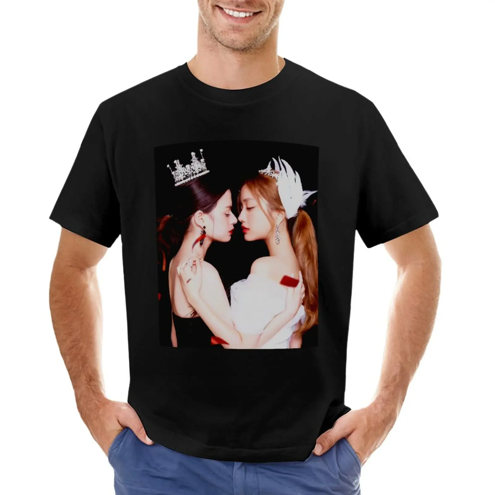 

Princess in Love T-Shirt tops Short t-shirt summer tops Men's t-shirts