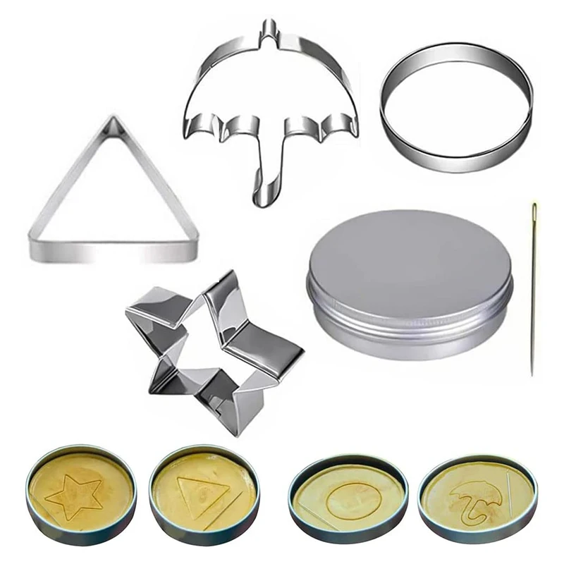 3/4/5/6 Piece Stainless Steel Cookie Cutter Set Cake Mold New Year Gift Multiplayer Biscuit Game Prop Kitchen Baking Tools | Дом и сад