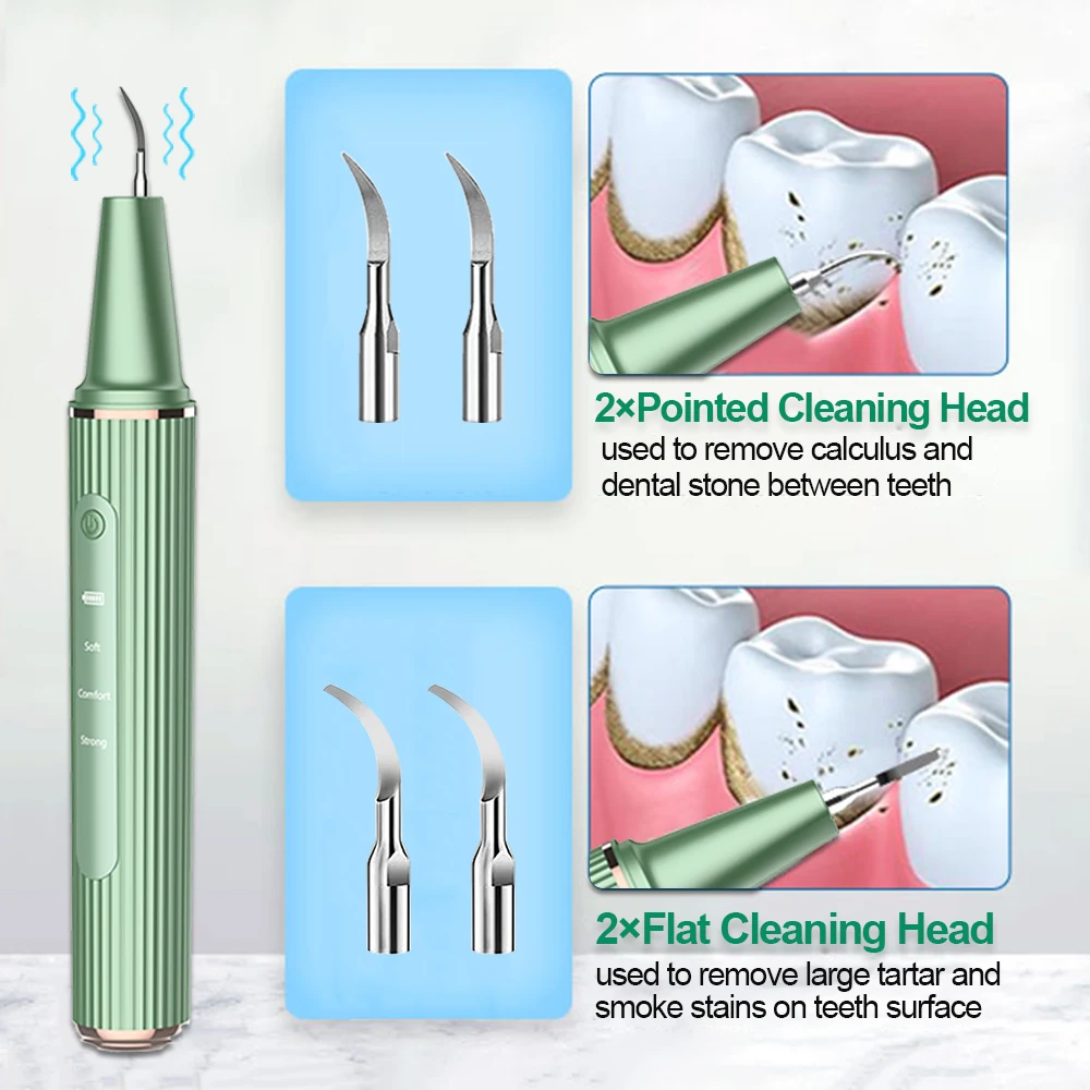 Dental Scaler For Teeth Tartar Remover Electric Teeth Cleaner Tooth Calculus Plaque Remover Ultrasonic Dental Stone Removal,dental cleaner,dental scaler