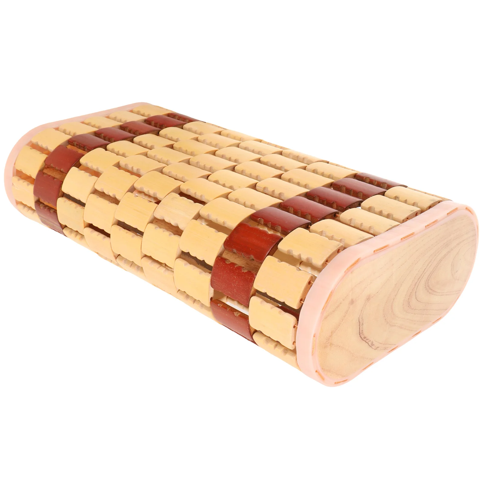 

Sauna Pillow Cervical Summer Pillows Bamboo Neck Rest Cooling Sweat Steam Cushion Wooden Stem