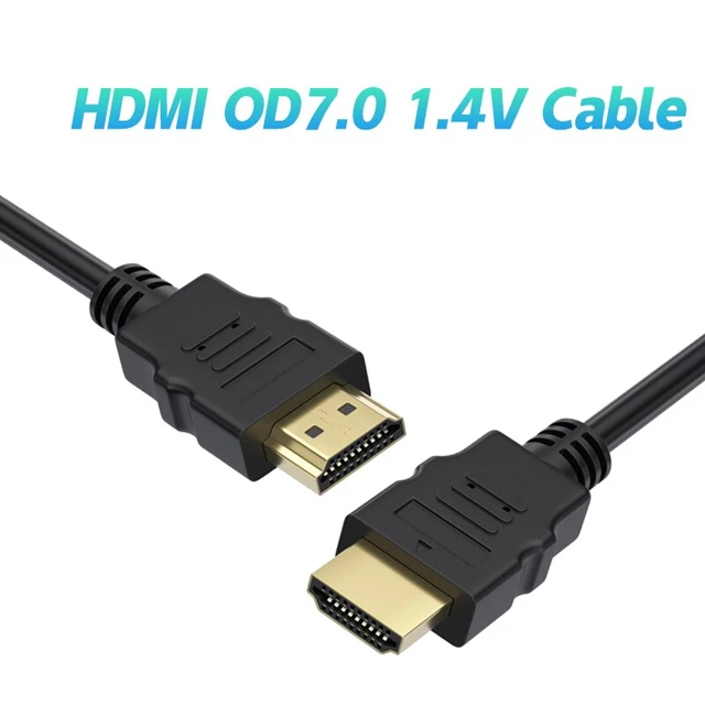 Mysterium Målestok Aktiver High Speed Hdmi Cable 1.4v 1080p Hdtv Cable Male To Male 1080p 2k 3d 60fps  For Hd Tv Lcd Laptop Ps3 Projector Computer Cable - Audio & Video Cables -  AliExpress