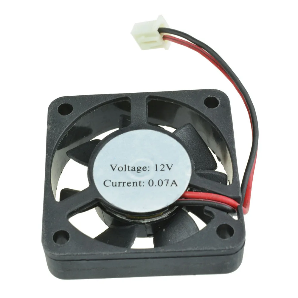 5pcs Fan 12V 2Pin Cooling Fan Cooler Heat Sink 4cm 40mm Cooler Radiator Heatsink for Arduino Raspberry Pi Computer 3D Printer cooling fan