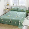 High Quality Flat Sheet Twin Full Queen King Size Solid Color Bed Sheet Skin-friendly Soft Top 1pc Sheet （No Pillow Covers） 3