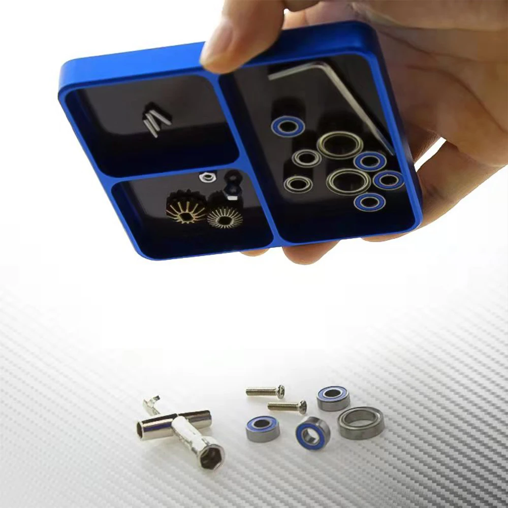 CNC Aluminum Magnetic Screw Tray & Nut Gasket Storage Tool