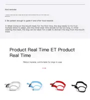 Pet Muzzle Dog Muzzle For Short-snouted Breathable Mask 5