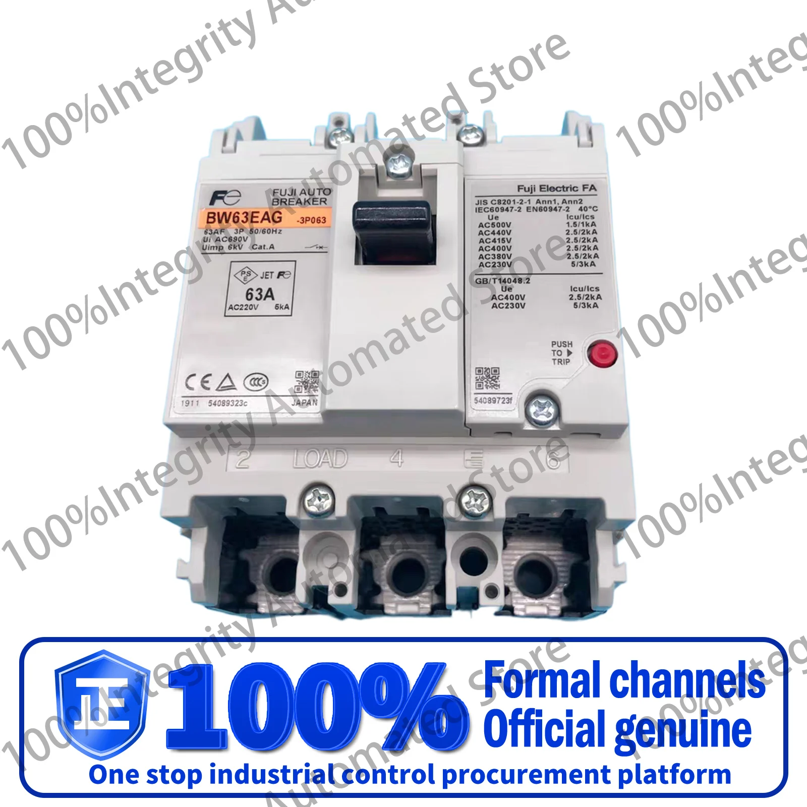 후지 회로 차단기 3P 공기 스위치 BW32AAG BW50EAG BW63EAG BW100EAG BW9BTAA 2P 3P 5A 10A 15A 20A 32A 3A 40A 50A 63A 75A 100A