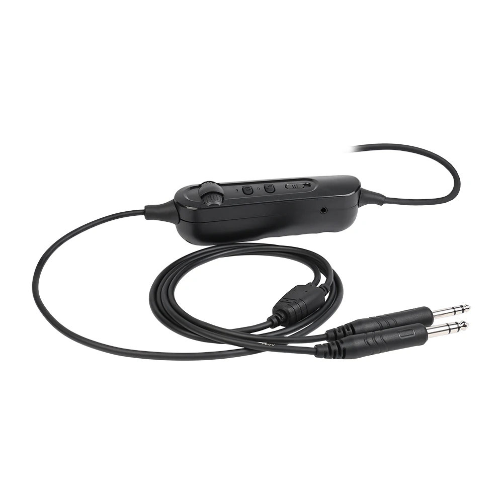 Aviation Headset Bluetooth Control Module with GA Plug, Headset not include
