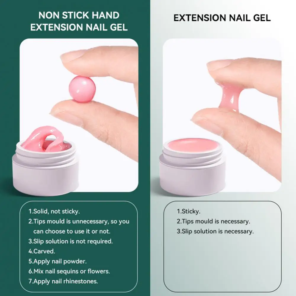 Nail Extension Gel 6 Colors Function Hard