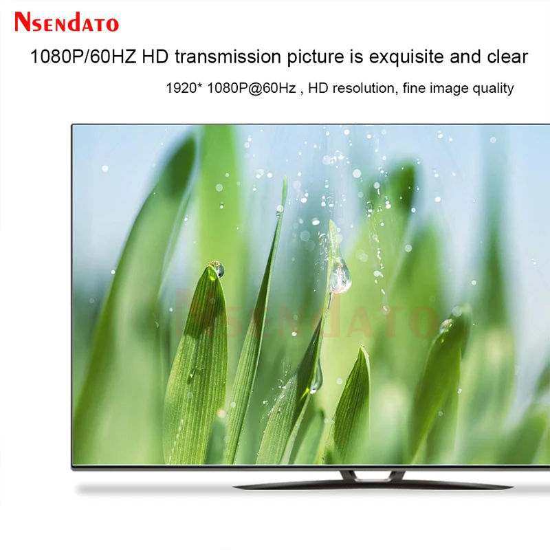 30M USB C HDMI Wireless Video Transmitter And Receiver Kit HDMI Home Audio TV Stick Full HD Extender Display Dongle For PC