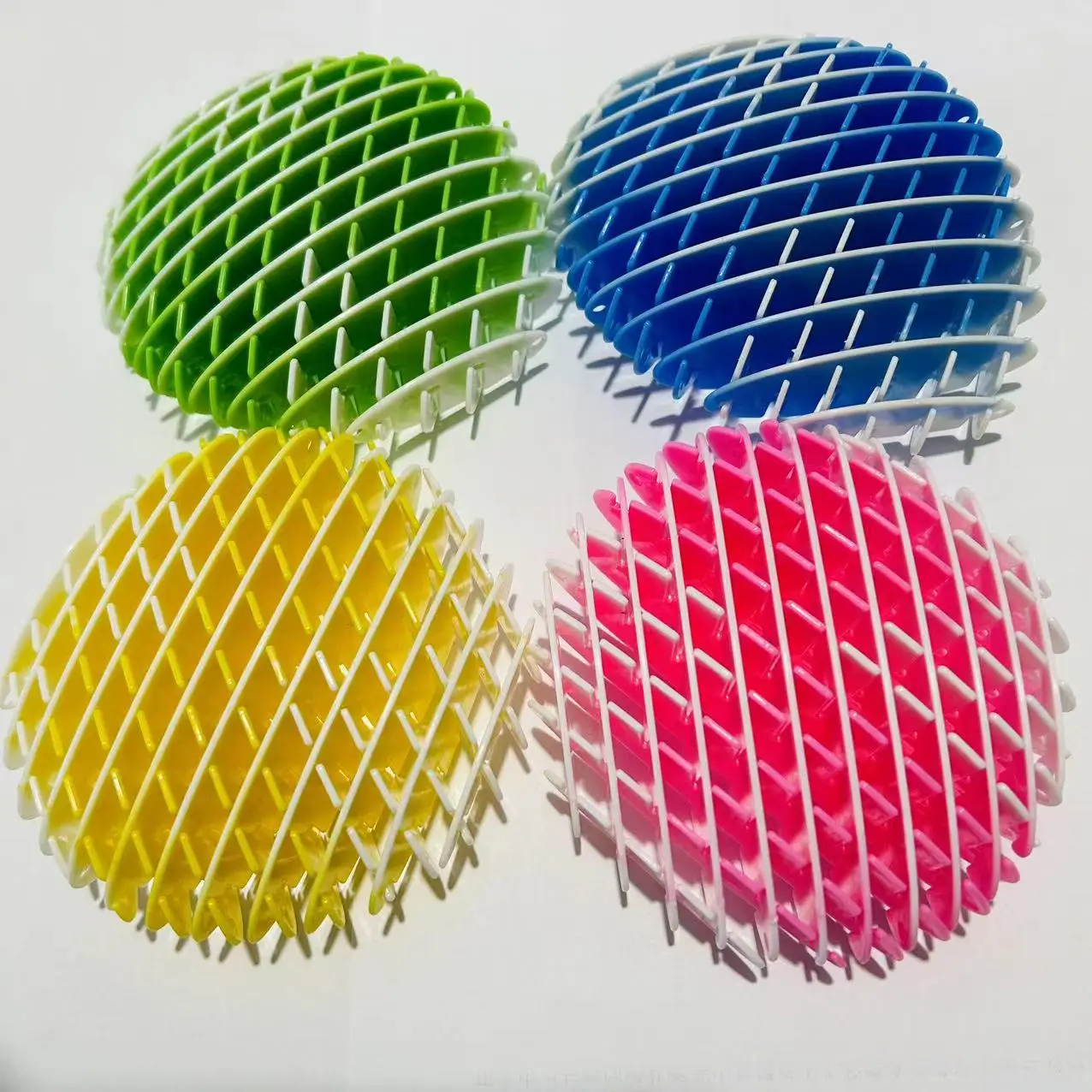 New Decompression Elastic Mesh Toys Solid Printed Radish Decompression Healing Toys Stretch Anti Stress Small Toy Ornaments fidget toys anti stress toys