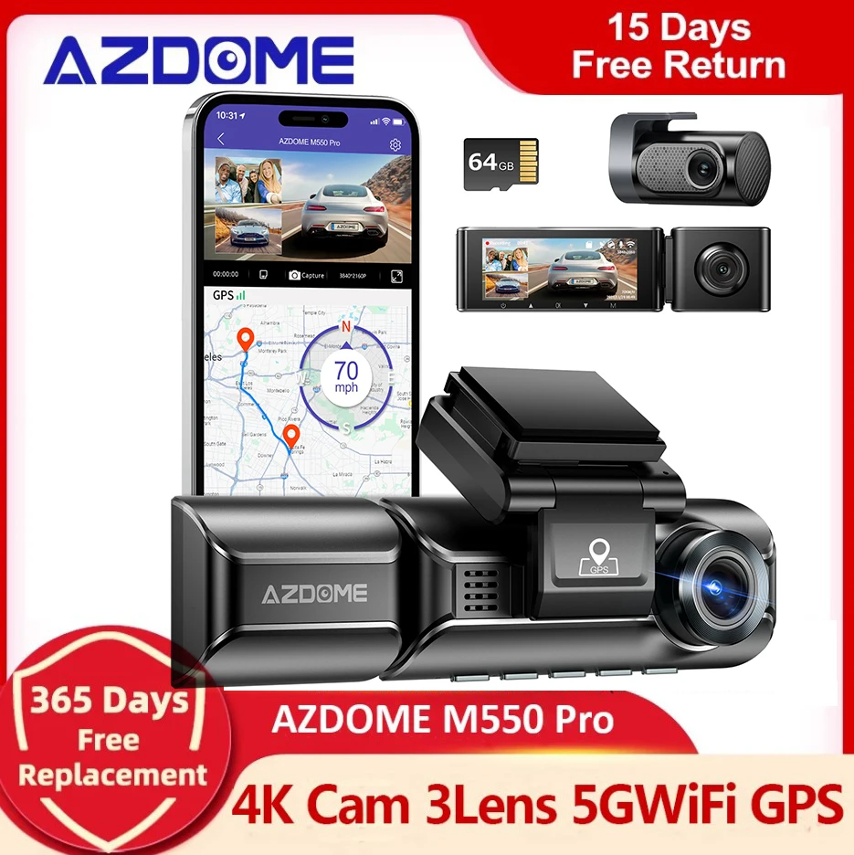 Azdome M550 dash cam AliExpress