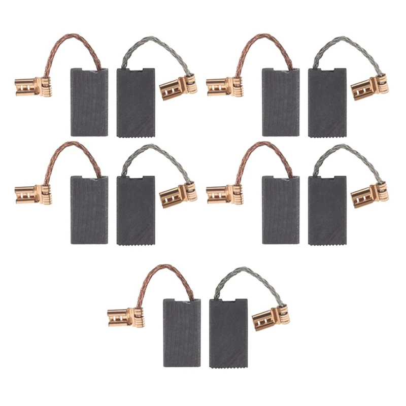 

10 Piece 11240 Rotary Hammer Replacement Carbon Brush 1617014138 As Shown Power Tool Accessories For