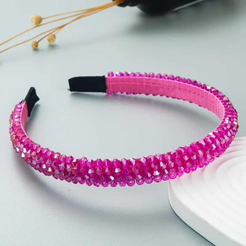 Crystal Beaded Braided Handmade Headband