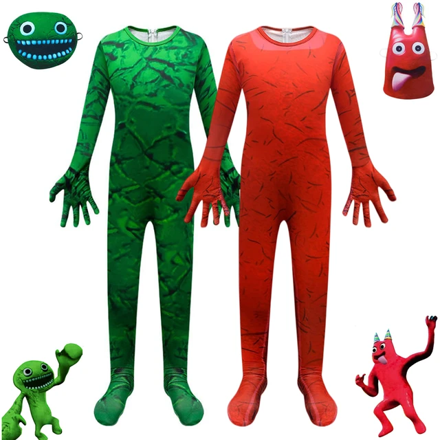 Game Rainbow Friends Red Guy Blue Green Purple Orange Monster Cosplay  Costume Anime Jumpsuit Adult Child Hallowen Bodysuit Suit - AliExpress