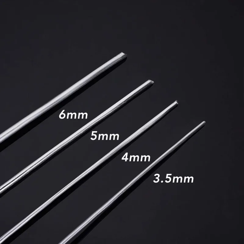 3 Gauge(6mm) Aluminum Wire 23 Feet Bendable Metal Sculpting Wire Bonsai Trees Floral Skeleton Making Home Decors aluminum wire