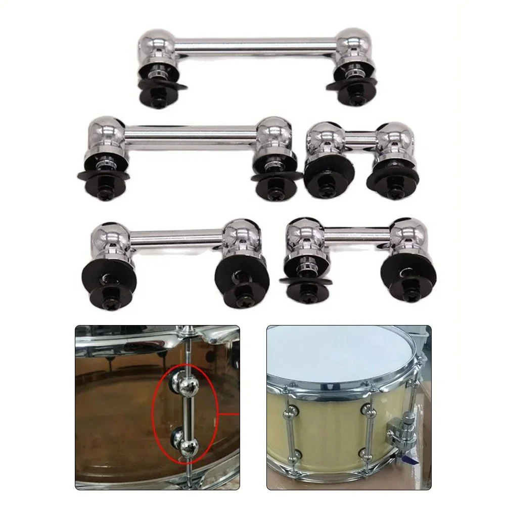 

Two Side Snare Drum Lugs Hole To Hole Distance 26mm38mm51mm66mm80mm Double End Professional Musical Instrument Equipment Parts