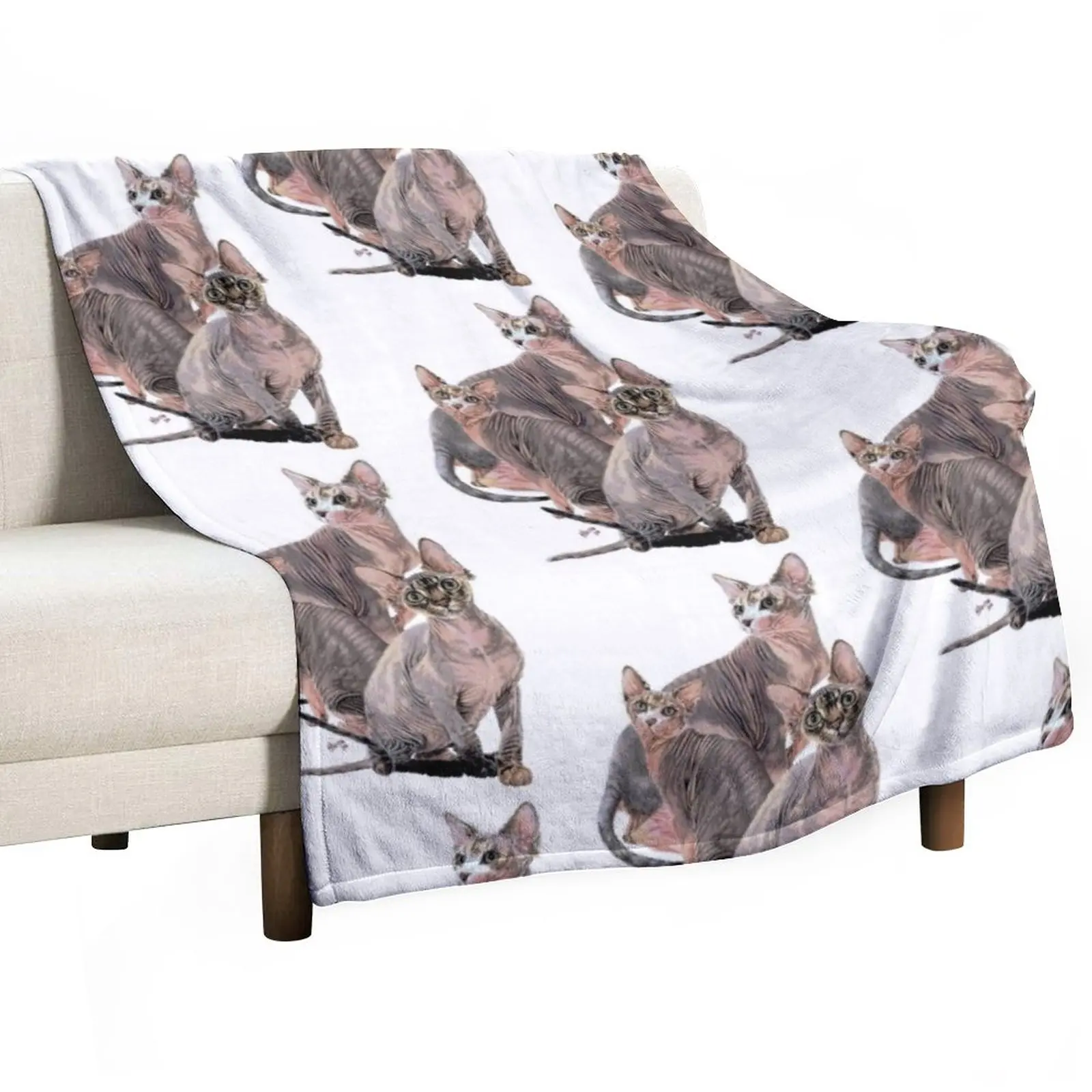 

Sphynx Assortment Throw Blanket Camping Blanket throw blanket for sofa