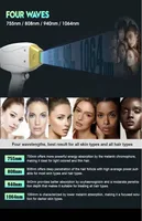 Portable Diode Laser Hair Removal Professional Machine Permanent Ice Titanium Device 808nm Seamless epilator for women 2