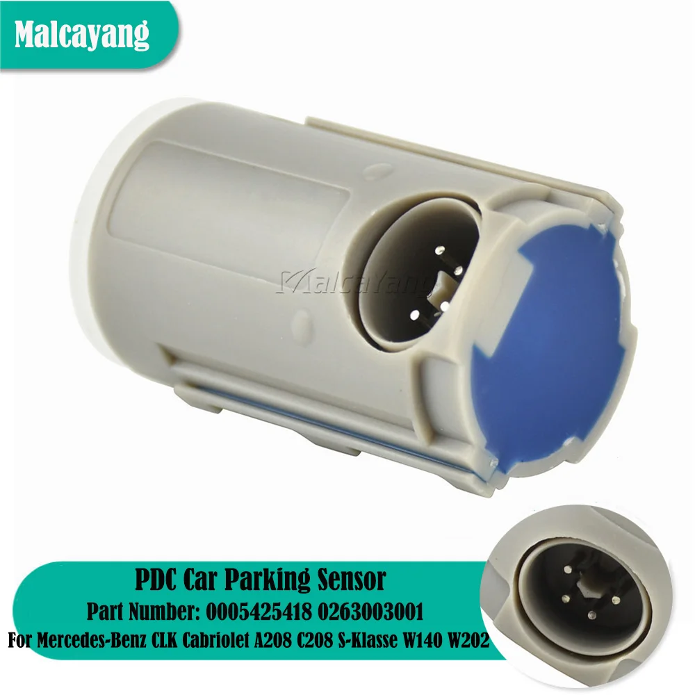 

Новый датчик парковки PDC для Mercedes-Benz CLK, кабриолета A208, C208, S-klассе, W140, C-klассе, W202, 0005425418, 0263003001