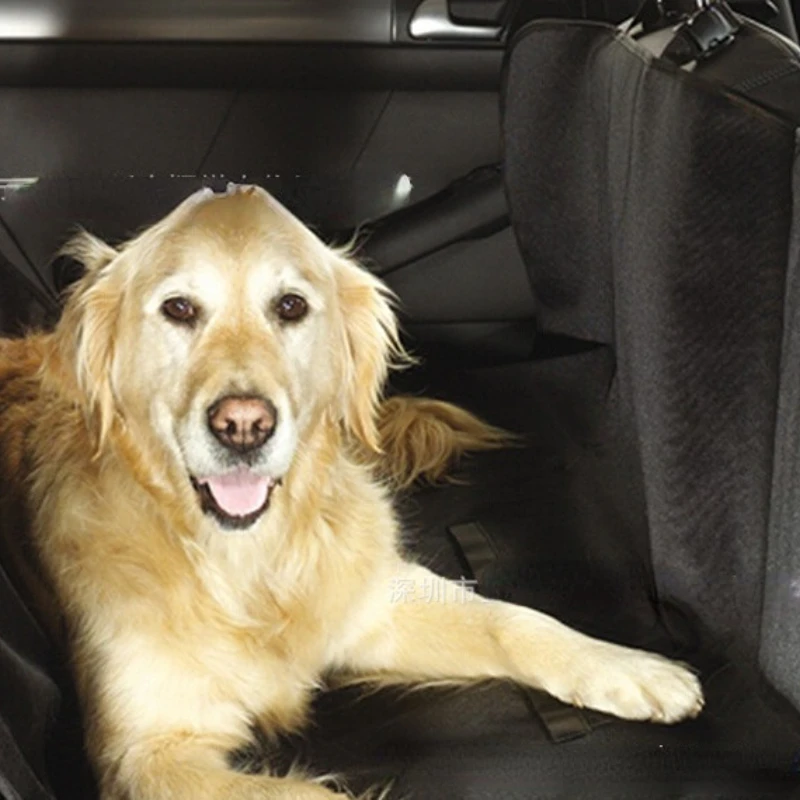 

Oxford Pet Car Seat Cushion Mat Pad Cover Waterproof Carrier Products for Dog Kennel in Rear Seat to Go Out