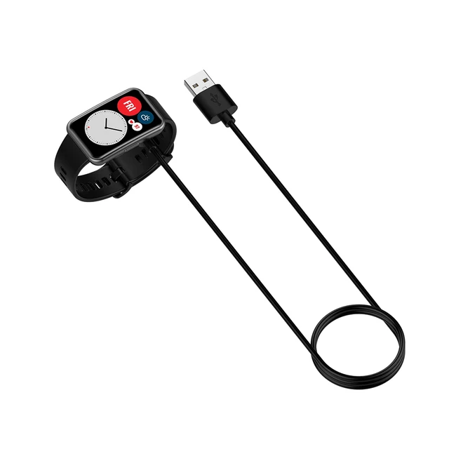 Cavo Ricarica Huawei Watch Fit E Band - Compatibile Con Fit 3, Fit 2, Band 9/8/7 E Altri Modelli - 100cm Nero