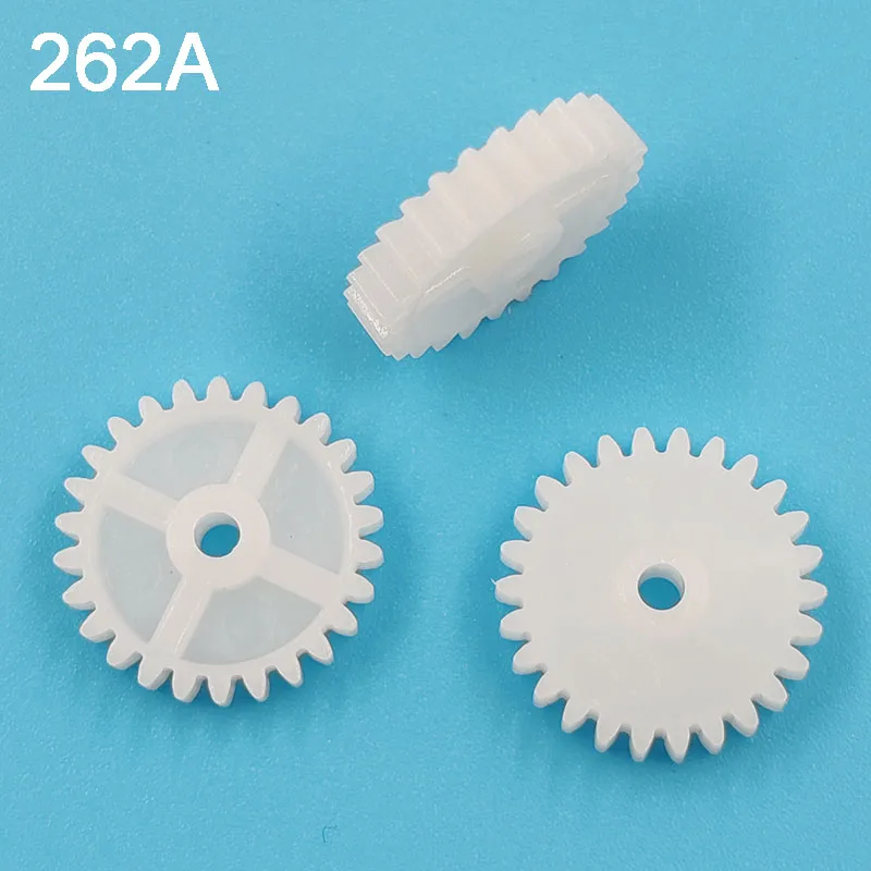Motor Gear transmission gear 262A Short 0.5M Gears Modulus 0.5 26 Teeth Hole 2mm Tight Plastic Gear Disc DIY Model Toy Accessories