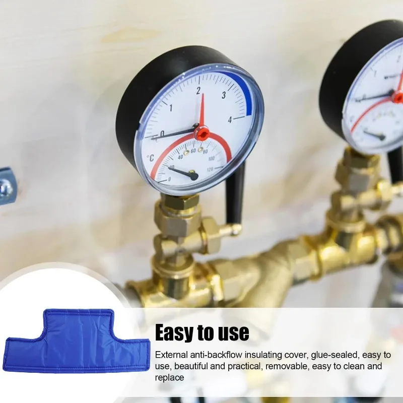 Outdoor Water Meter Insulation Sleeve - Waterproof & Winter-Resistant, 25x56cm